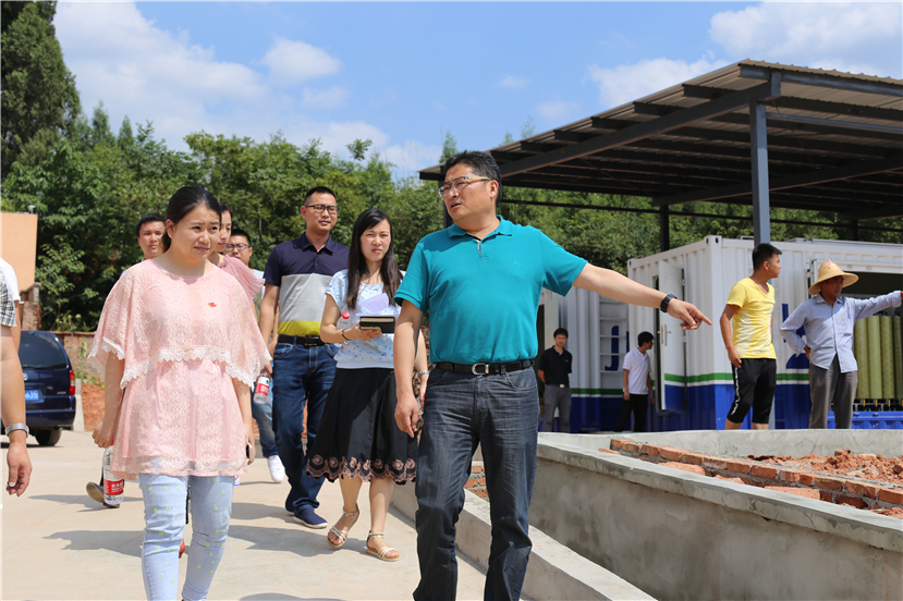 集團(tuán)第一檢查組檢查杰陽排水公司、固廢處置公司安全防汛和環(huán)保達(dá)標(biāo)各項工作1