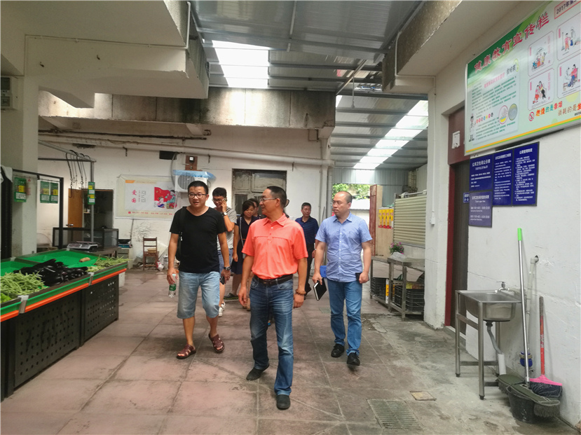 集團公司督導檢查迎國衛(wèi)復檢、創(chuàng)國文等創(chuàng)建準備工作