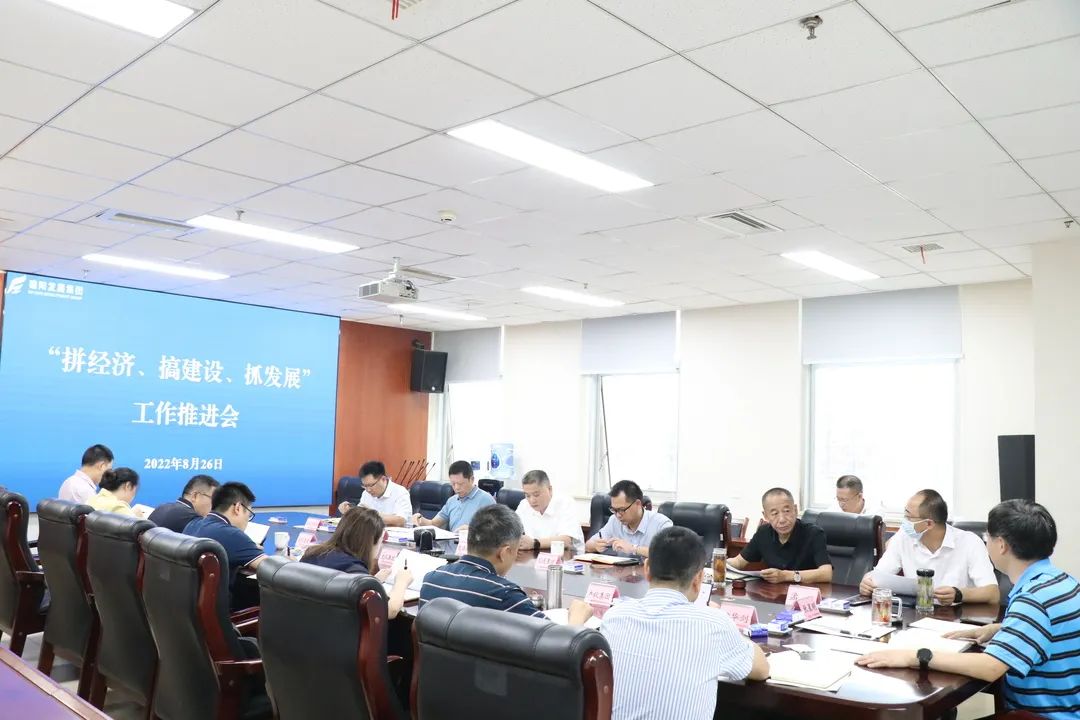 【拼經濟 搞建設 抓發(fā)展】集團公司組織召開“拼經濟、搞建設、抓發(fā)展”工作推進會